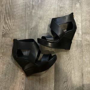 Wear with anything Diane Von Furstenberg Wedges!